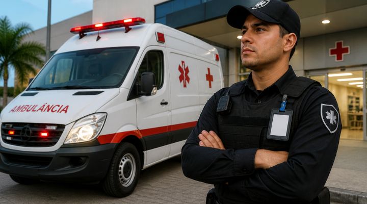 Vigilante condutor de ambulância: Salário R$ 2.271,74 mais benefícios