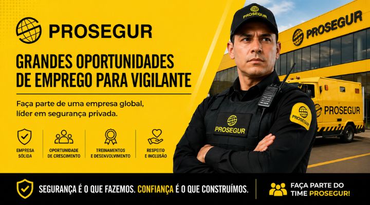 Oportunidades de Emprego na Prosegur